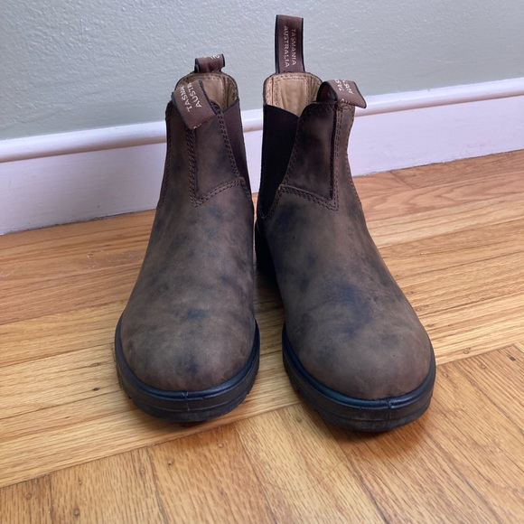 Blundstone 585 Boots in rustic brown AU 4.5/US 7.5 - Picture 1 of 10